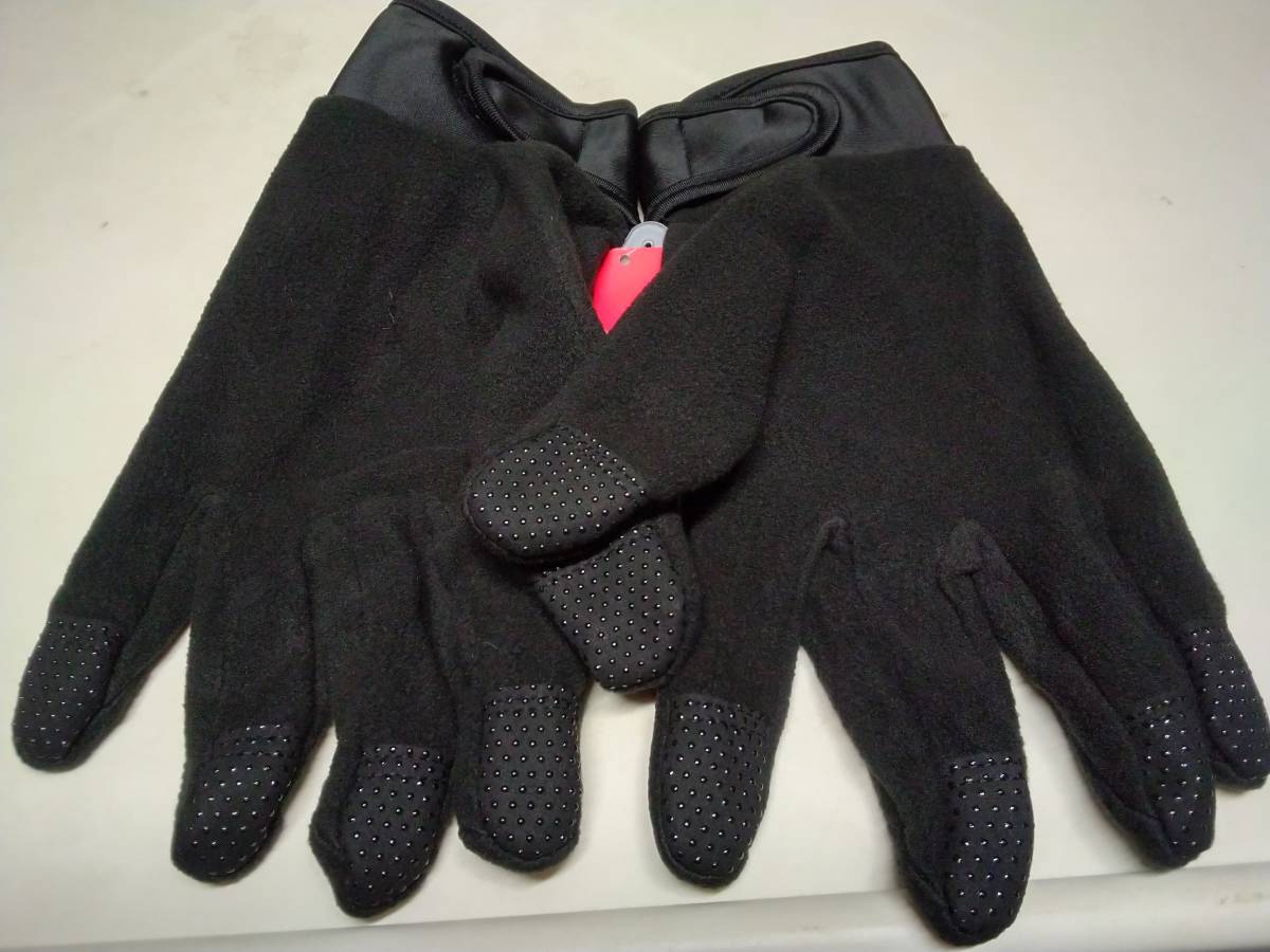 プーマ PUMA 手袋 TEAMLIGA 21 ウィンターグローブ サッカーウェア フットサルウェア 防寒具 起毛素材 041706 01(BLK) M/Lサイズ_画像3