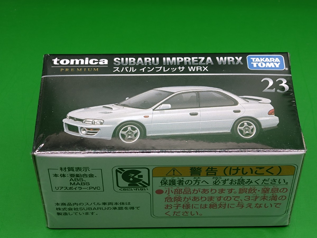 トミカ プレミアム No.23 スバル インプレッサWRX_画像1