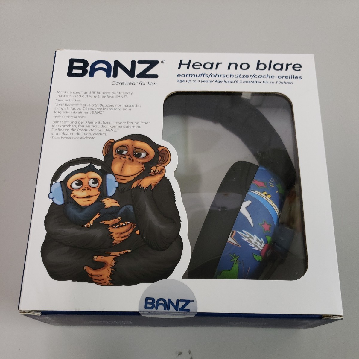 512y1301★Banz(バンズ) ベビー・キッズ用 防音 イヤーマフ ベビー のりもの柄_画像8