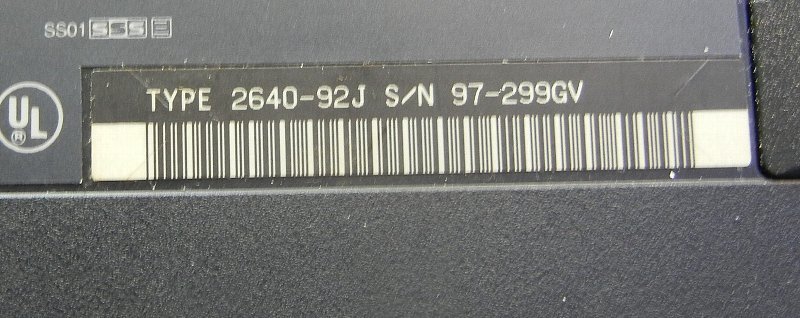 IBM 560Z Type 2640-92J _画像4