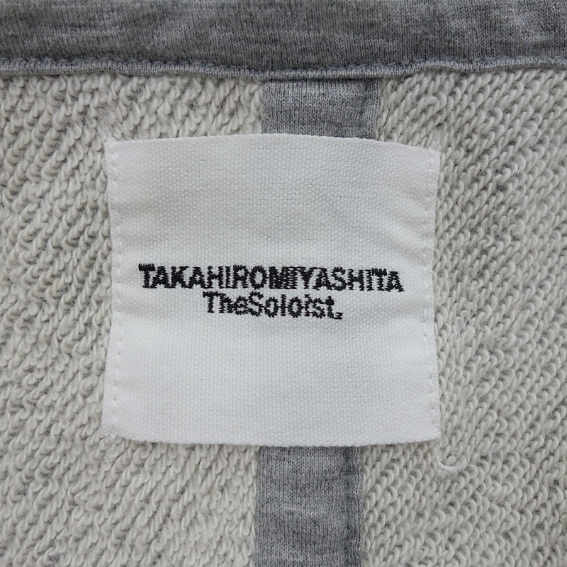 【特別価格】TAKAHIRO MIYASHITA THE SOLOIST 15SS Long Zip Hoody ロングジップ プルオーバー パーカー_画像3