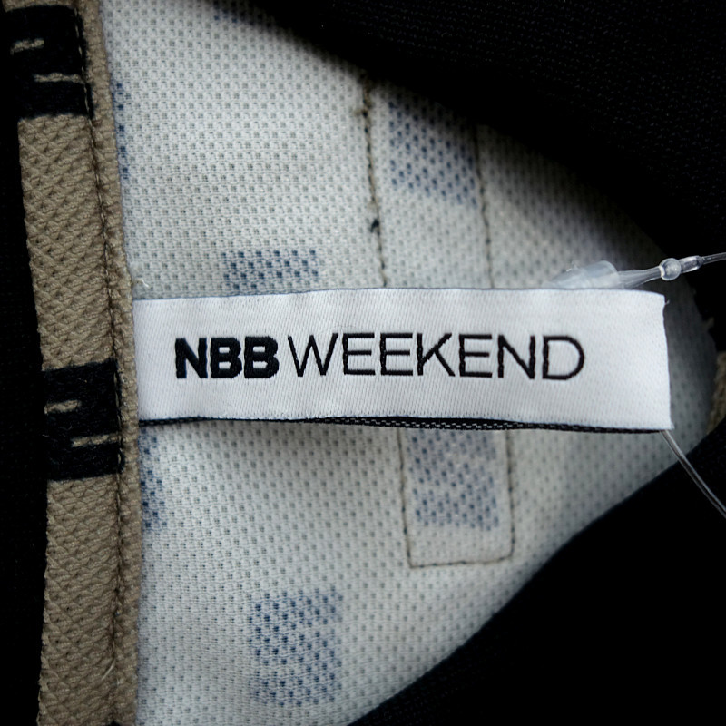 【特別価格】NBB WEEKEND GOLF ゴルフ プライム フレックス カノコ スリーブレス Tシャツ ブラウン レディース1_画像3