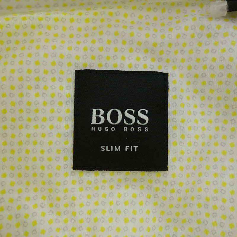 【特別価格】HUGO BOSS ドット デザイン ドレス 長袖 シャツの画像3