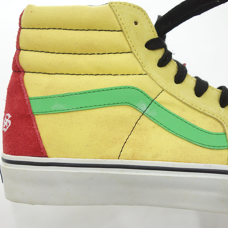 【特別価格】SUPREME Vans Bad Brains Sk8-Hi Yellow スニーカー マルチカラー メンズ28.0cm_画像6