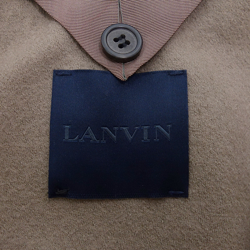 【特別価格】LANVIN 2B シングル ウール テーラード ジャケット_画像3