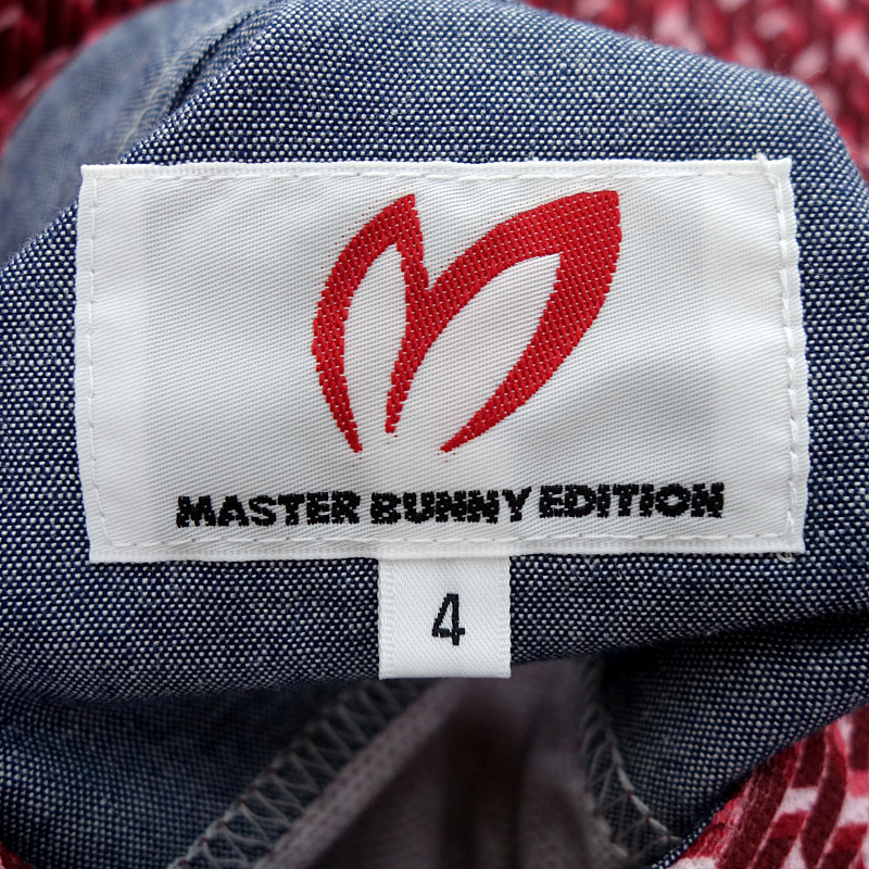 【特別価格】MASTER BUNNY EDITION GOLF ゴルフ ワンポイント 刺繍 半袖 ポロシャツ Tシャツ_画像3