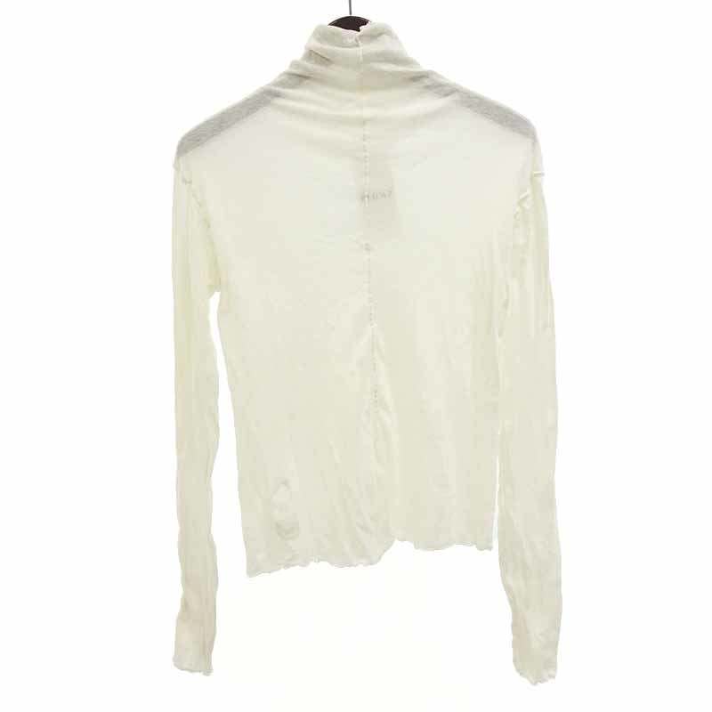 【特別価格】/THE SHINZONE コットン シルク ハイネック タンクトップ アンサンブル Tシャツ カットソー ホワイト レディースF_画像2