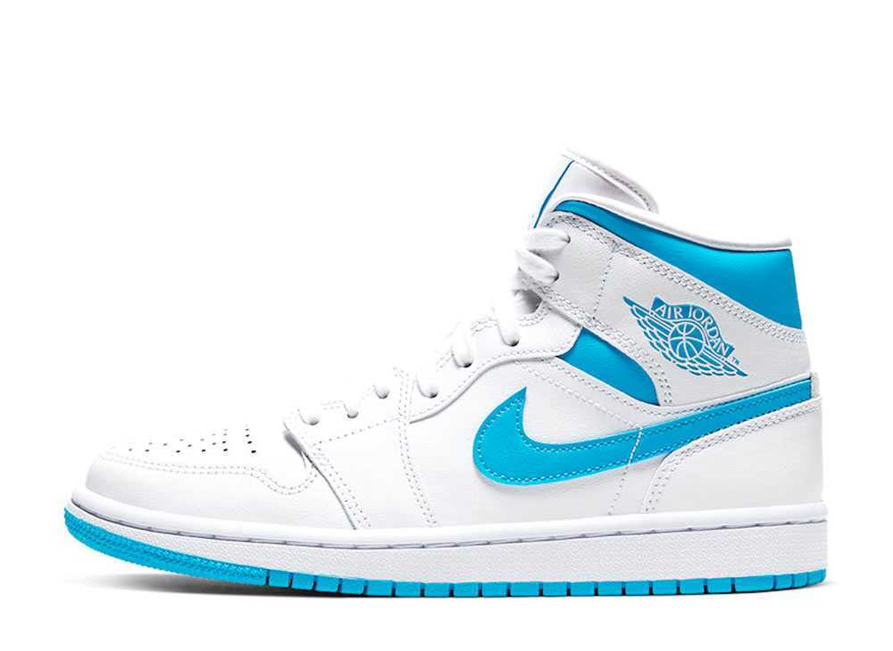 NIKE WMNS AIR JORDAN 1 MID UNC 24cm BQ6472-114_画像1