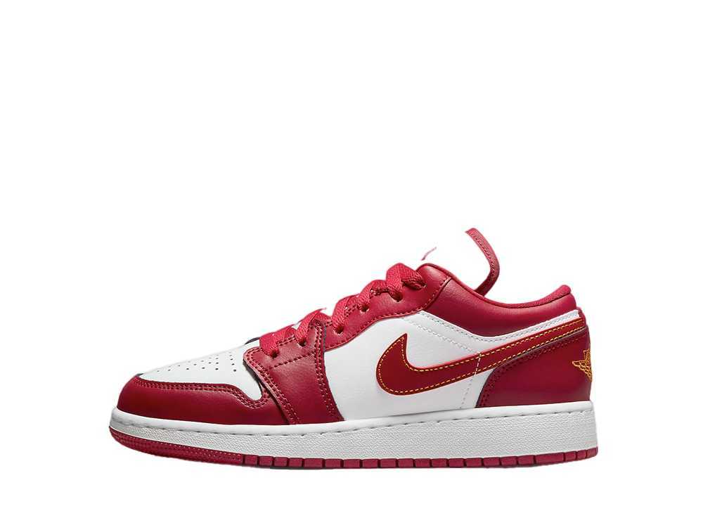 24cm～ Nike GS Air Jordan 1 Low "Cardinal Red" 24cm 553560-607