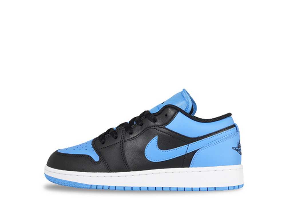 Nike GS Air Jordan 1 Low "University Blue" 23.5cm 553560-041_画像1
