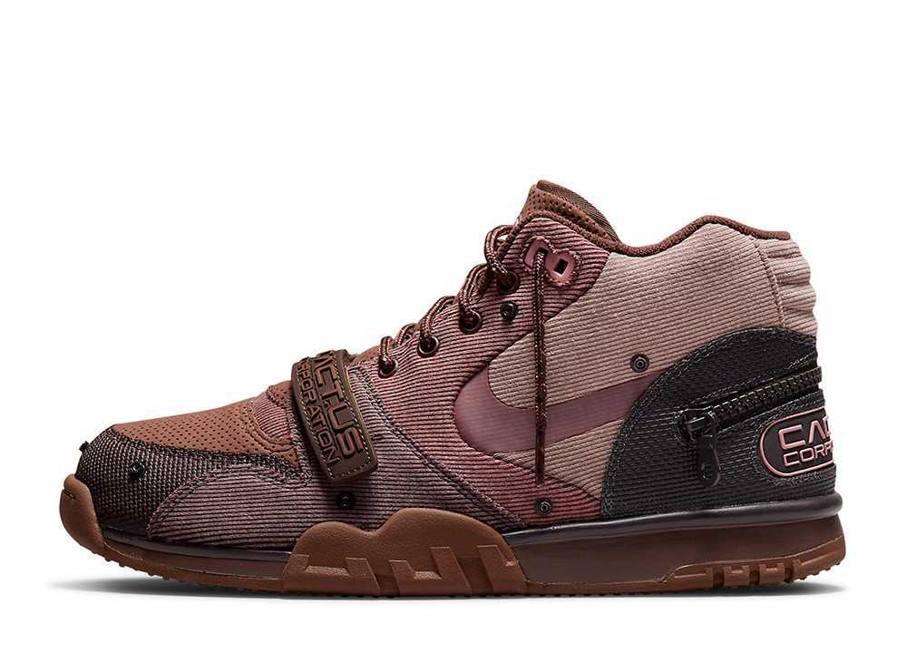 25.5cm Travis Scott x Nike Air Trainer 1 SP "Archaeo Brown and Rust Pink" 25.5cm DR7515-200