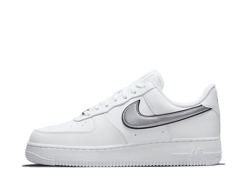 23.5cm Nike WMNS Air Force 1 Low "Silver Swooshes" 23.5cm DD1523-100