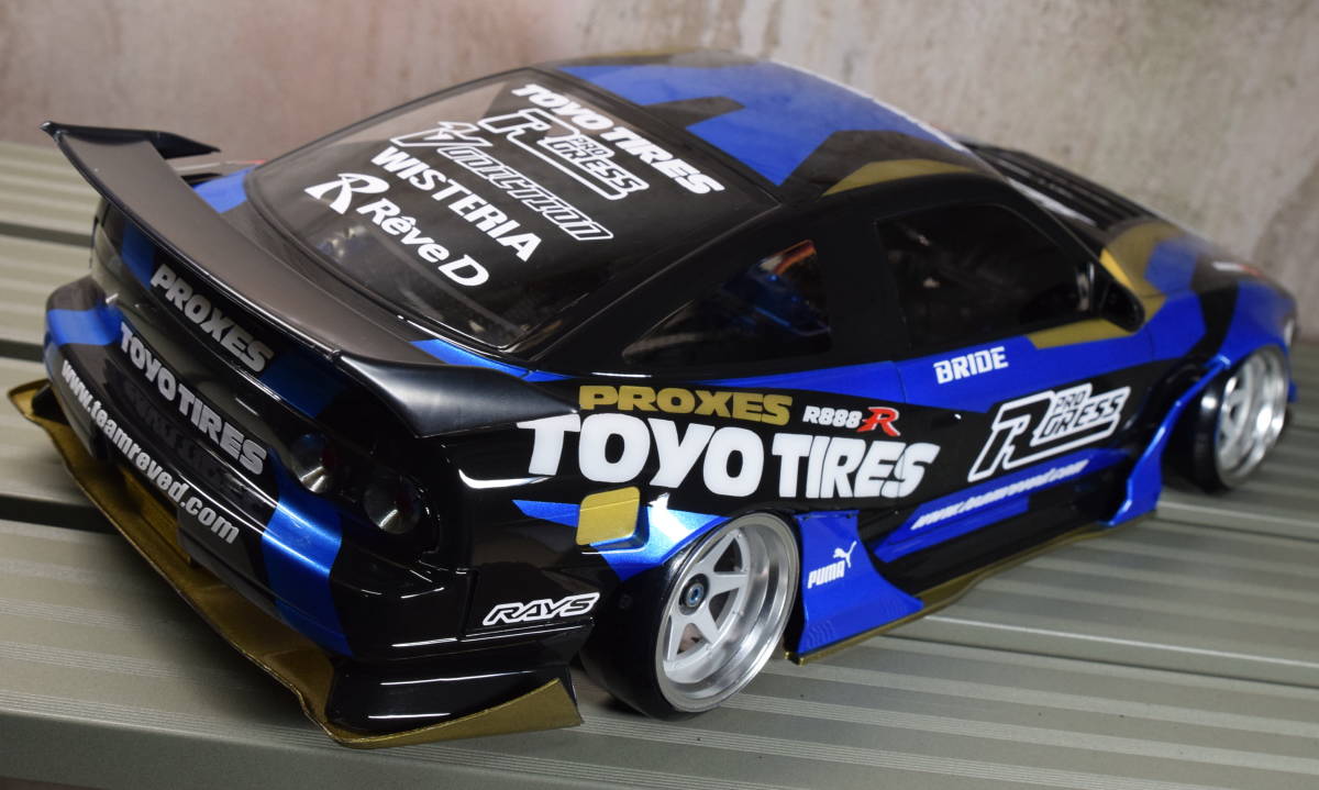 ◇ ADDICTION製 『 NISSAN 180SX WISTERIA 』ReveD 1/10サイズ ◇ ADDICTION製 『 NISSAN 180SX WISTERIA 』ReveD 1/10サイズ