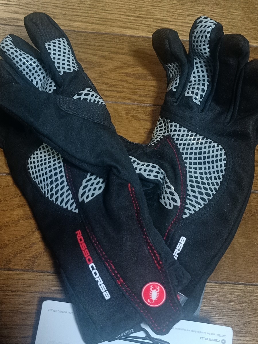 CASTELLI カステリ SPETTACOLO ROS GLOVE XSサイズ_画像4