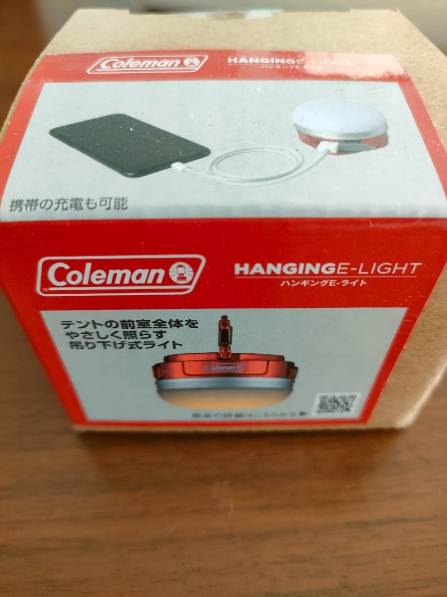 新品未使用コールマンLED ランタン ハンキング ライト　Coleman_画像1