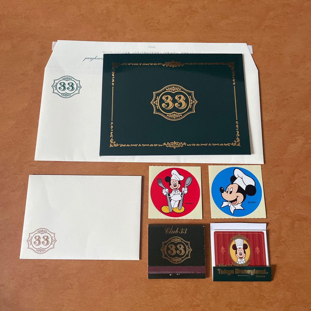 ディズニーランド クラブ33ステッカー シール TOKYO Disneyland - その他