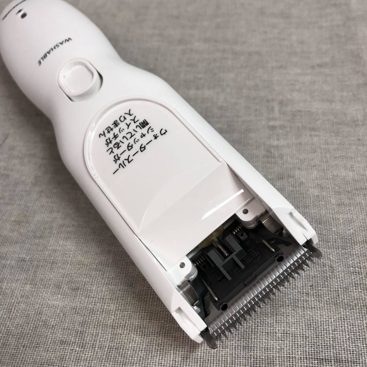 パナソニック バリカン ヘアカッター 充電 交流式 白 ER-GF41-W_画像8