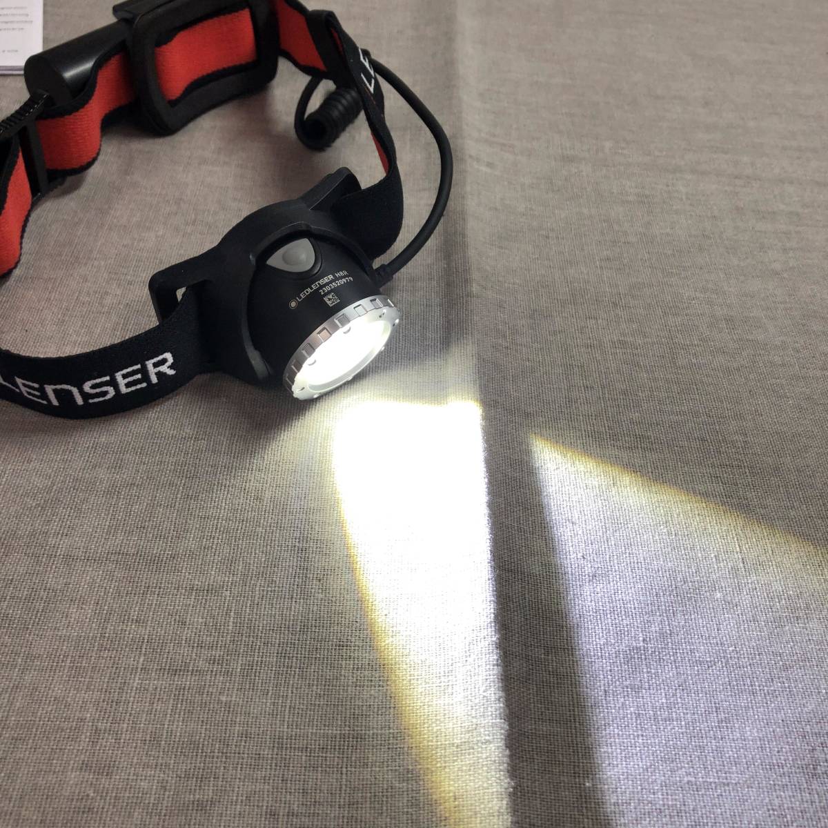 Ledlenser(レッドレンザー) 防水機能付 H8R LEDヘッドライト USB充電式_画像9