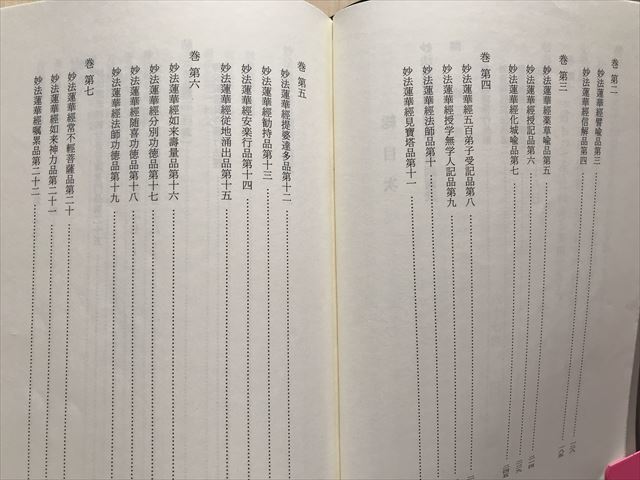 7623 「新編 妙法蓮華経并開結」【日蓮正宗・大石寺・日顕上人編】平成10年 最終出品の画像4