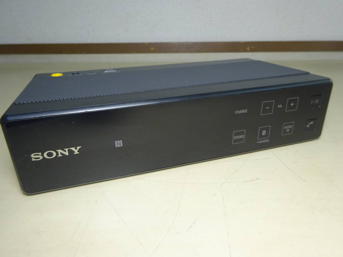 京都6☆SONY ソニー SRS-X55 Bluetooth ワイヤレスポータブルスピーカー 15年製 本体のみ 動作未確認_画像1