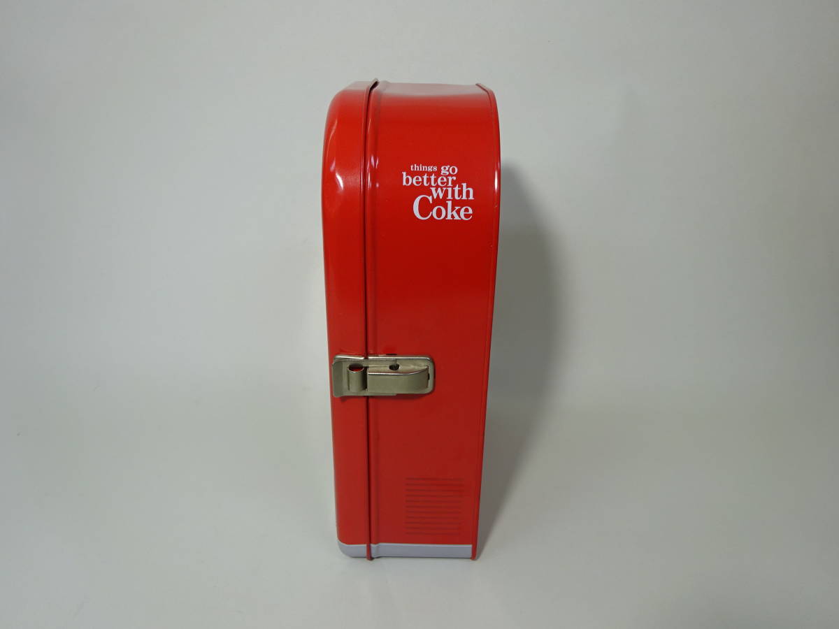 京都６★ コカ・コーラ ベンディングマシン CAN 貯金箱 小物入れ 自動販売機 Coca-Cola _画像2