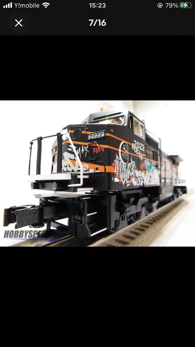 Lionel Graffiti Dash 8 Lion Chief 5.0 Diesel 2022 Locomotive Engine 222110-E ライオネル_画像4