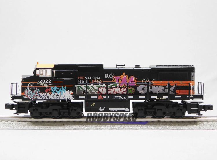 Lionel Graffiti Dash 8 Lion Chief 5.0 Diesel 2022 Locomotive Engine 222110-E ライオネル_画像2
