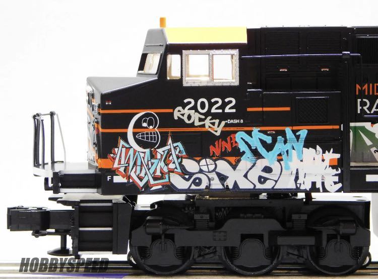 Lionel Graffiti Dash 8 Lion Chief 5.0 Diesel 2022 Locomotive Engine 222110-E ライオネル_画像6