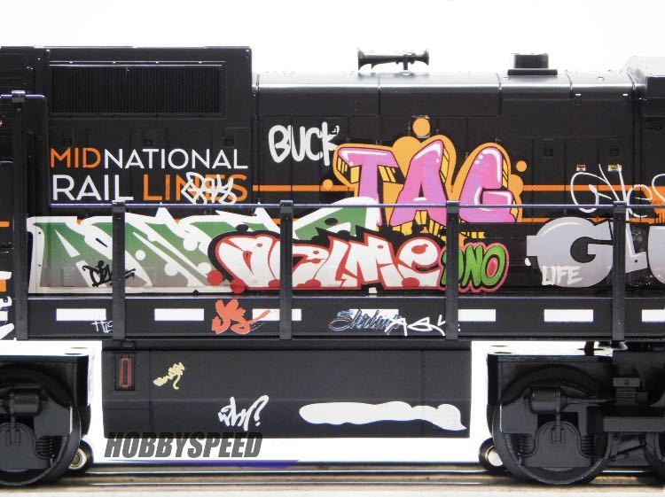 Lionel Graffiti Dash 8 Lion Chief 5.0 Diesel 2022 Locomotive Engine 222110-E ライオネル_画像7