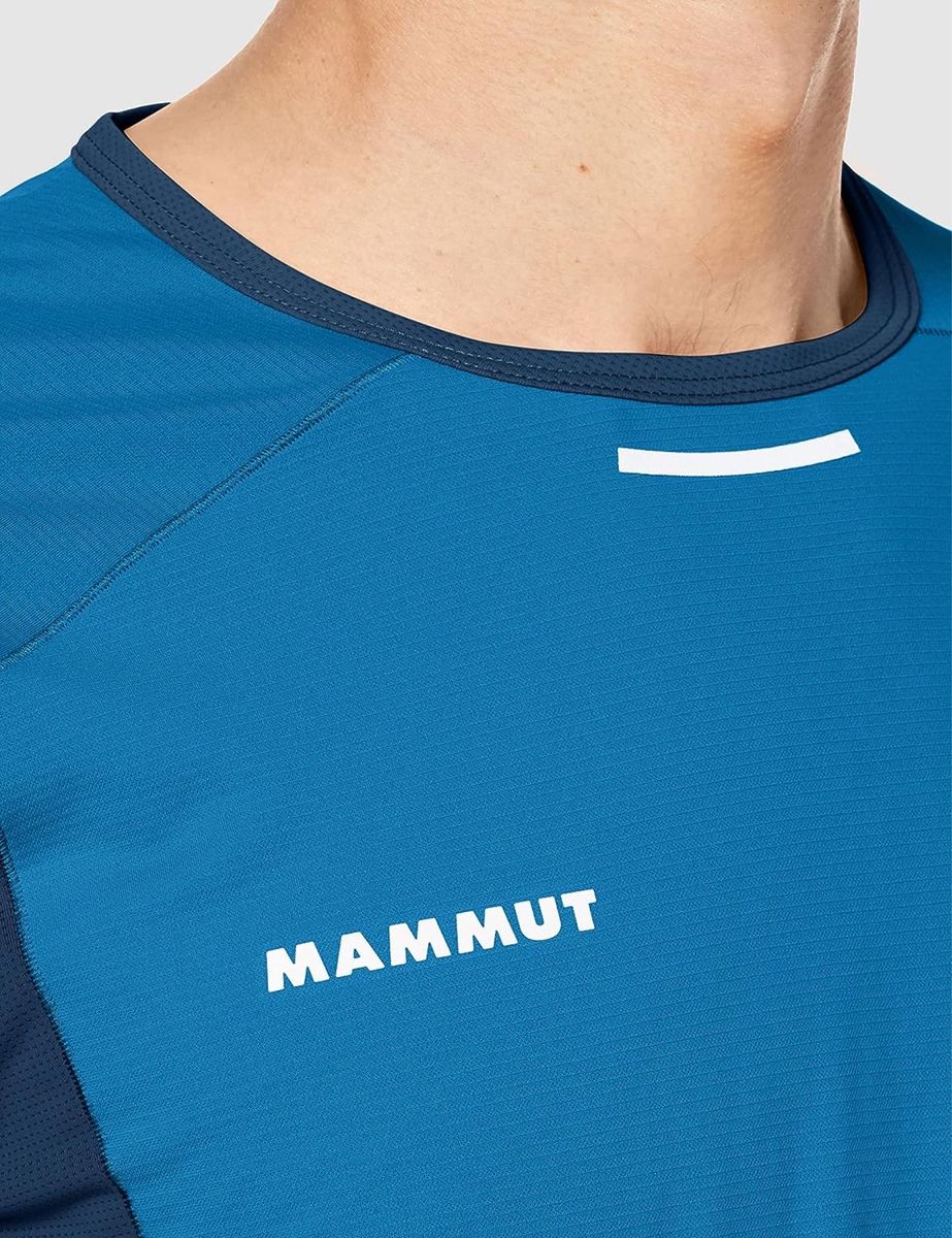 MAMMUT マムート 長袖Tシャツ エナジーエフエルロングスリーブAF 1016-01350 ブルー(青) メンズSサイズ 新品