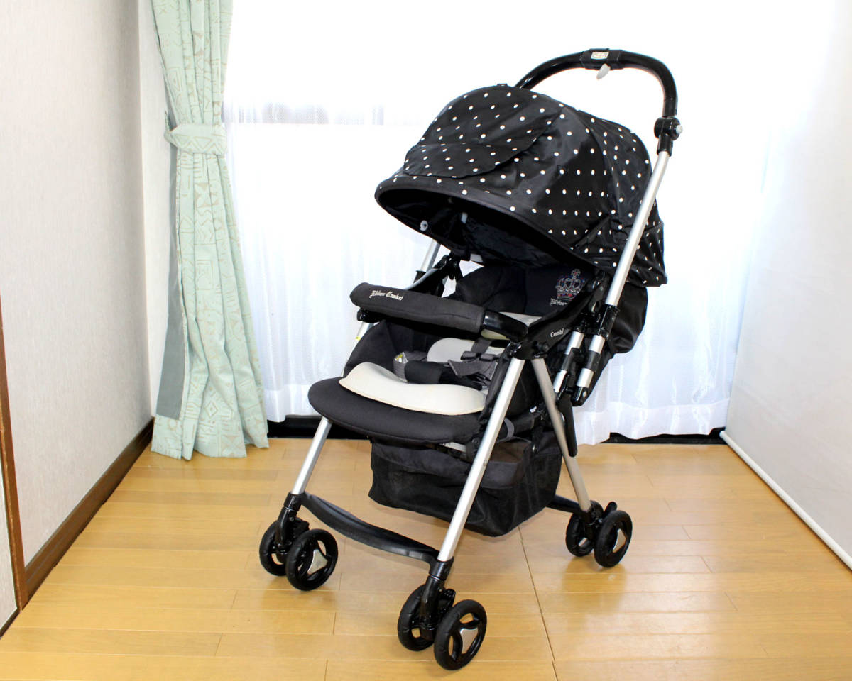*m'c* beautiful ribbon Casquette both against surface type stroller * super light weight navy blue pato*dako seat α*1 months ~ combination *