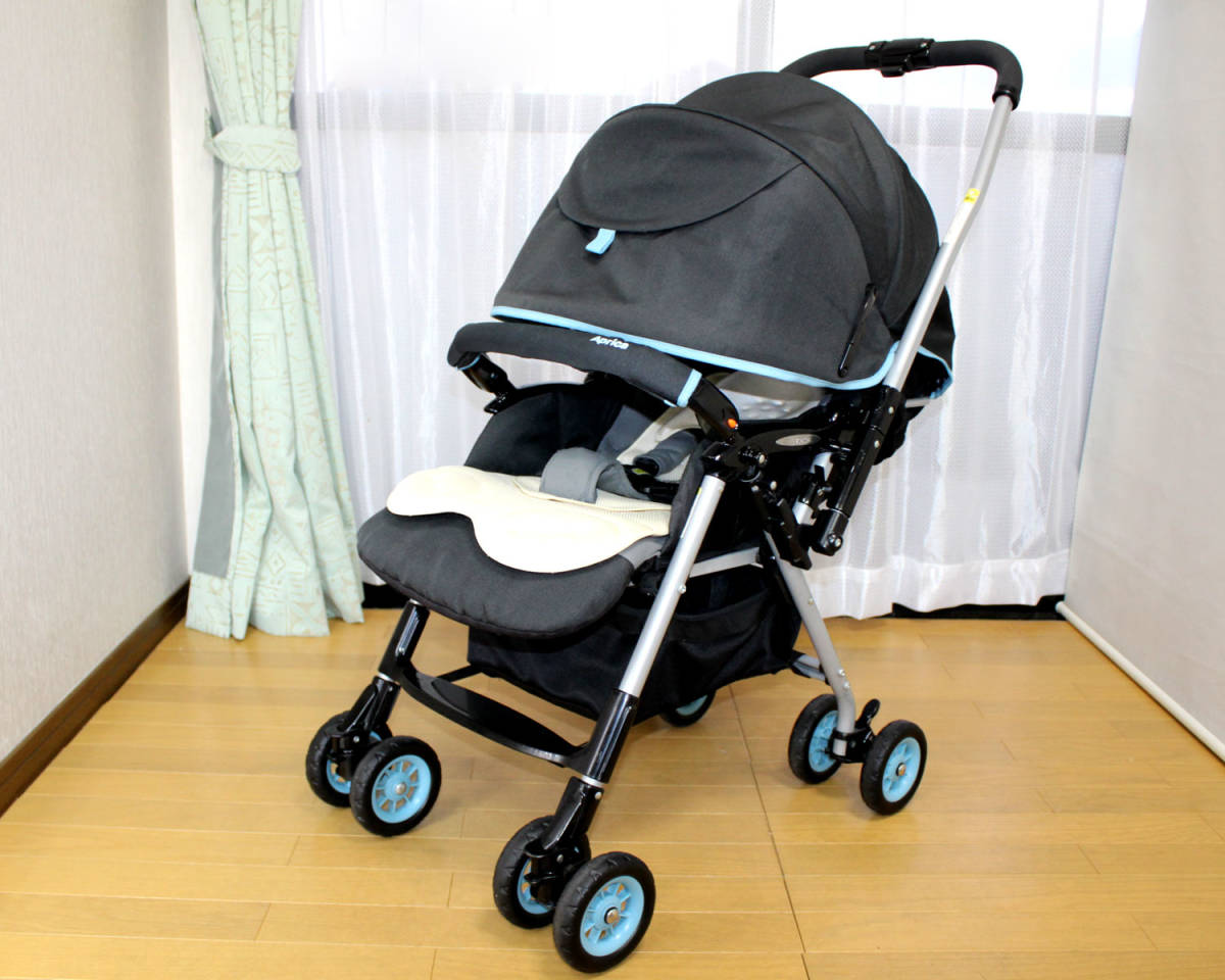 *m'c* beautiful goods Aprica flat .. bed 1 pieces month from. stroller * both against surface biscuit * Aprica *