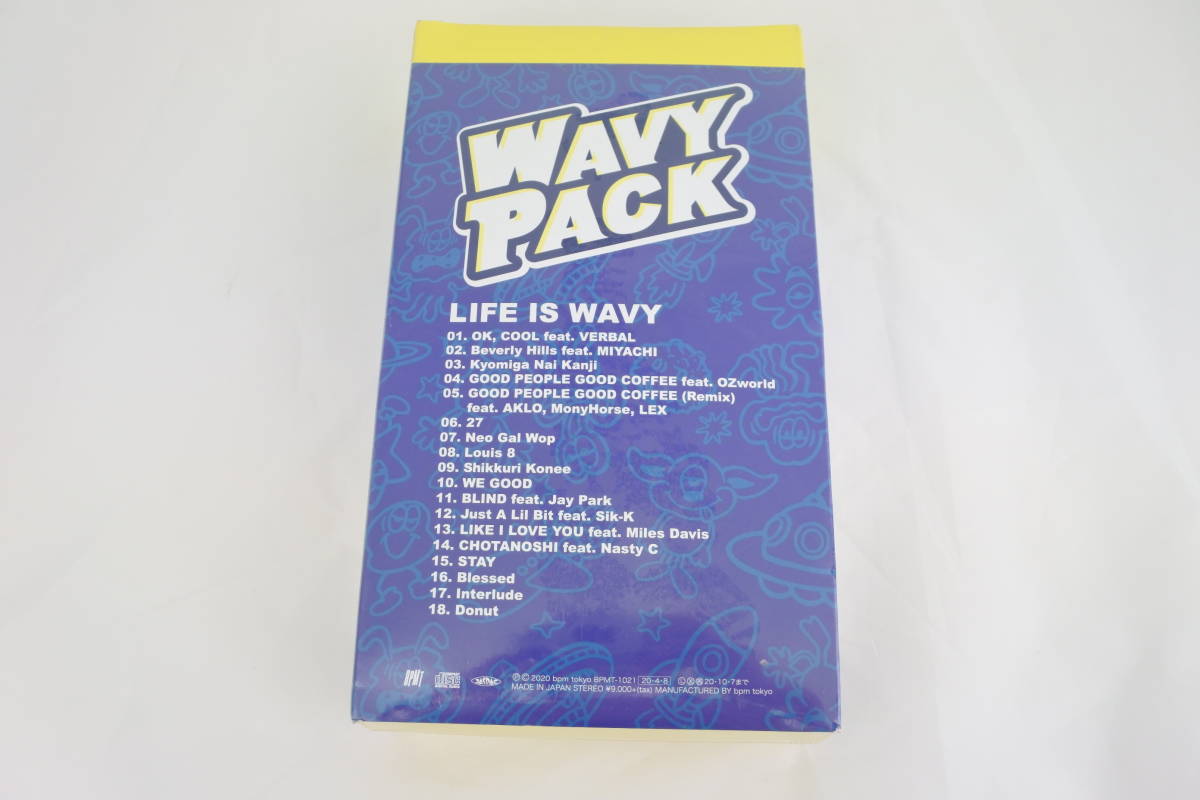 ① 未開封 WAVY PACK JP THE WAVY CD Tシャツ セット_画像2