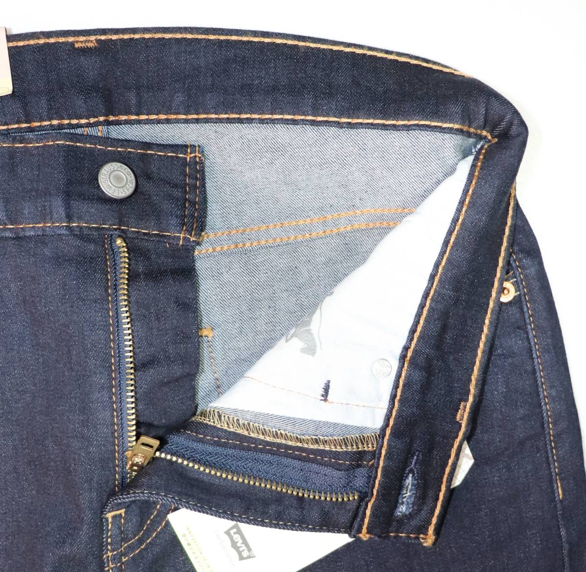 定価8000 新品 Levi's リーバイス 84558-0027 W28 L30 スキニー・テーパード インディゴ・リンス/ワンウォッシュ ストレッチデニム_画像3