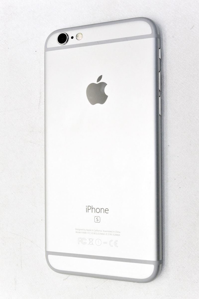 [ジャンク] docomo SIMロック解除済 Apple iPhone6s 16GB シルバー MKQK2J/A[バッテリー故障表示 71%][9465]_画像2