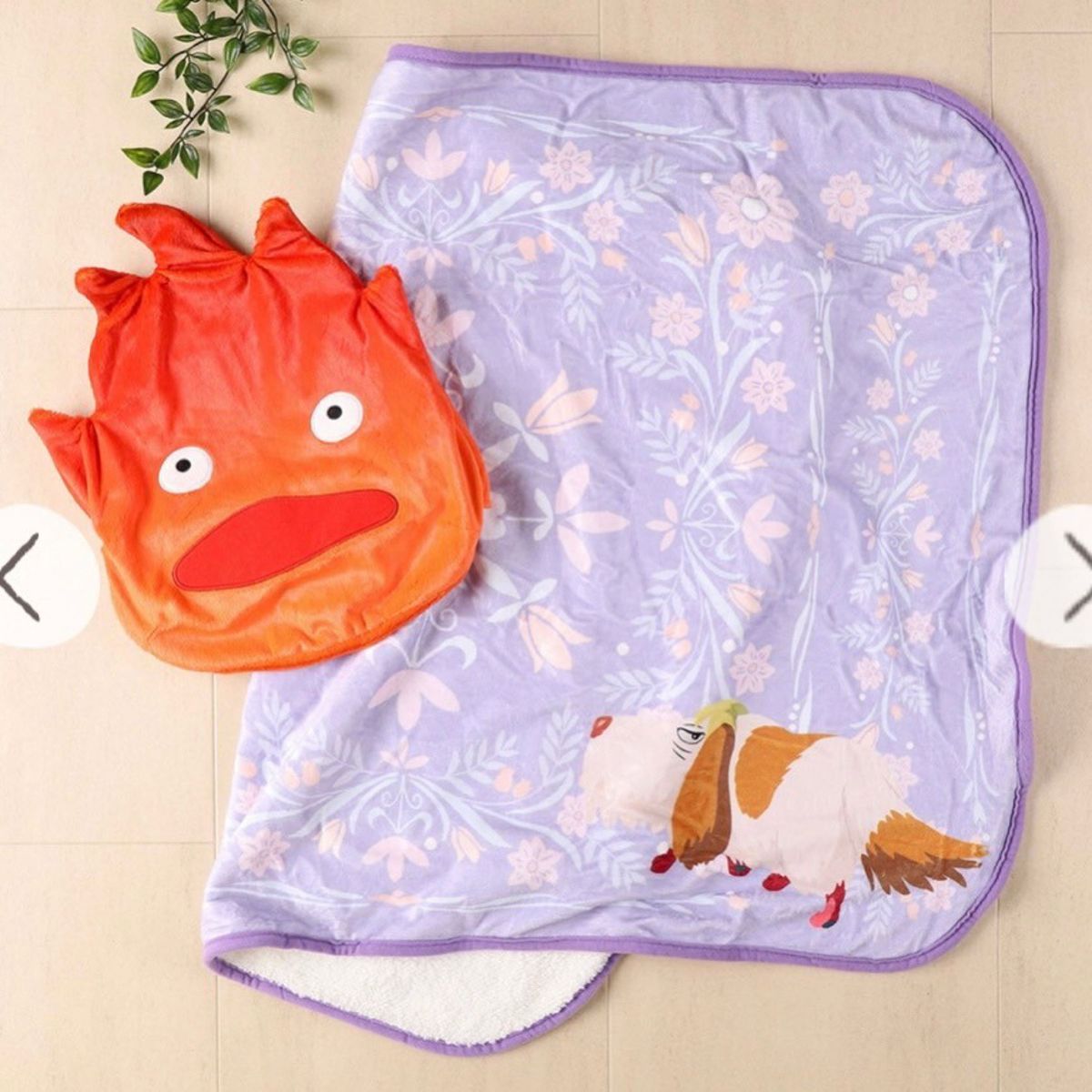 新品未使用 ハウルの動く城 クッションブランケット カ 新品未使用 ハウルの動く城 クッションブランケット カ