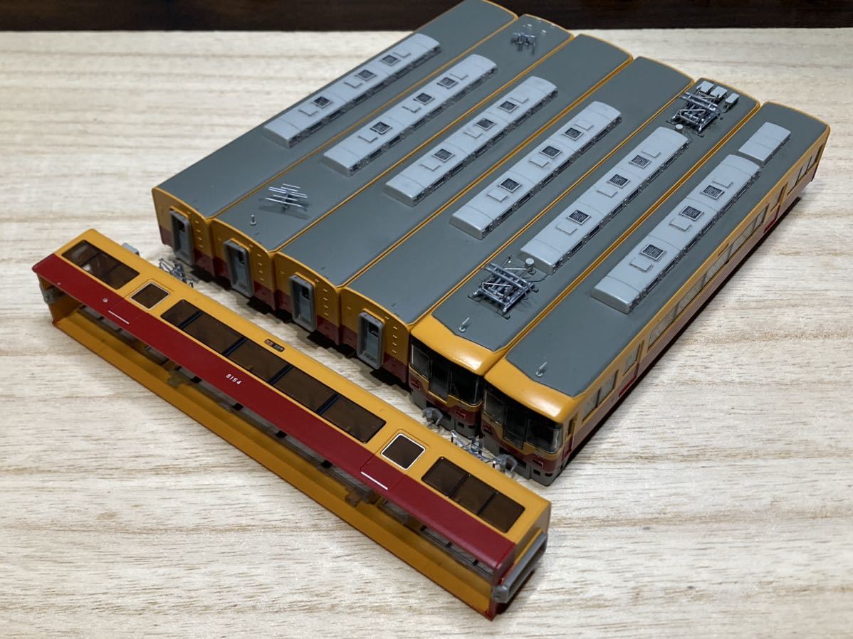 【部品取り・補修用】京阪 8000系 登場時 (品番A-2850セットより)_画像1