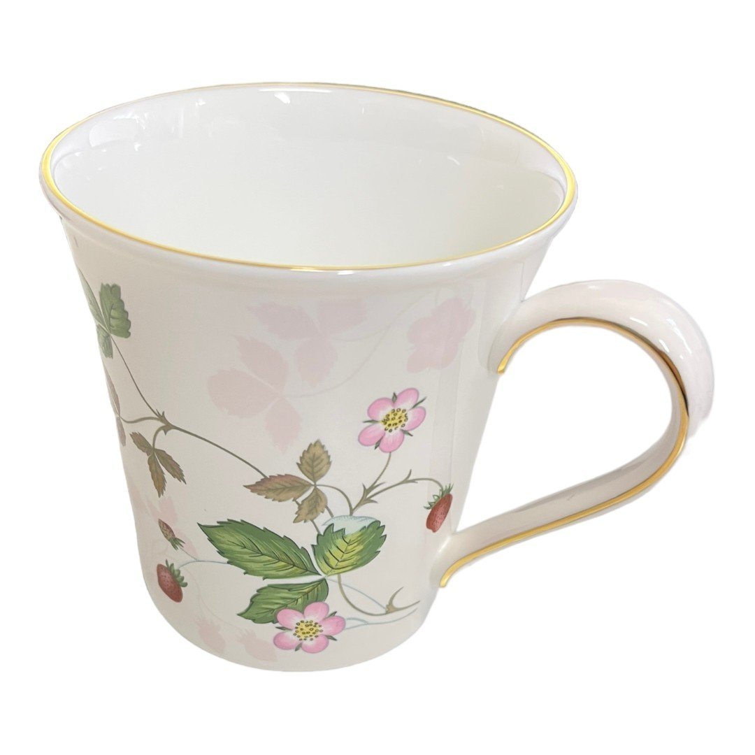 【中古品】WEDGWOOD ウェッジウッド カップセット ピンク/グリーン 花柄カップ ブランド洋食器 箱あり hiL2352RO_画像8