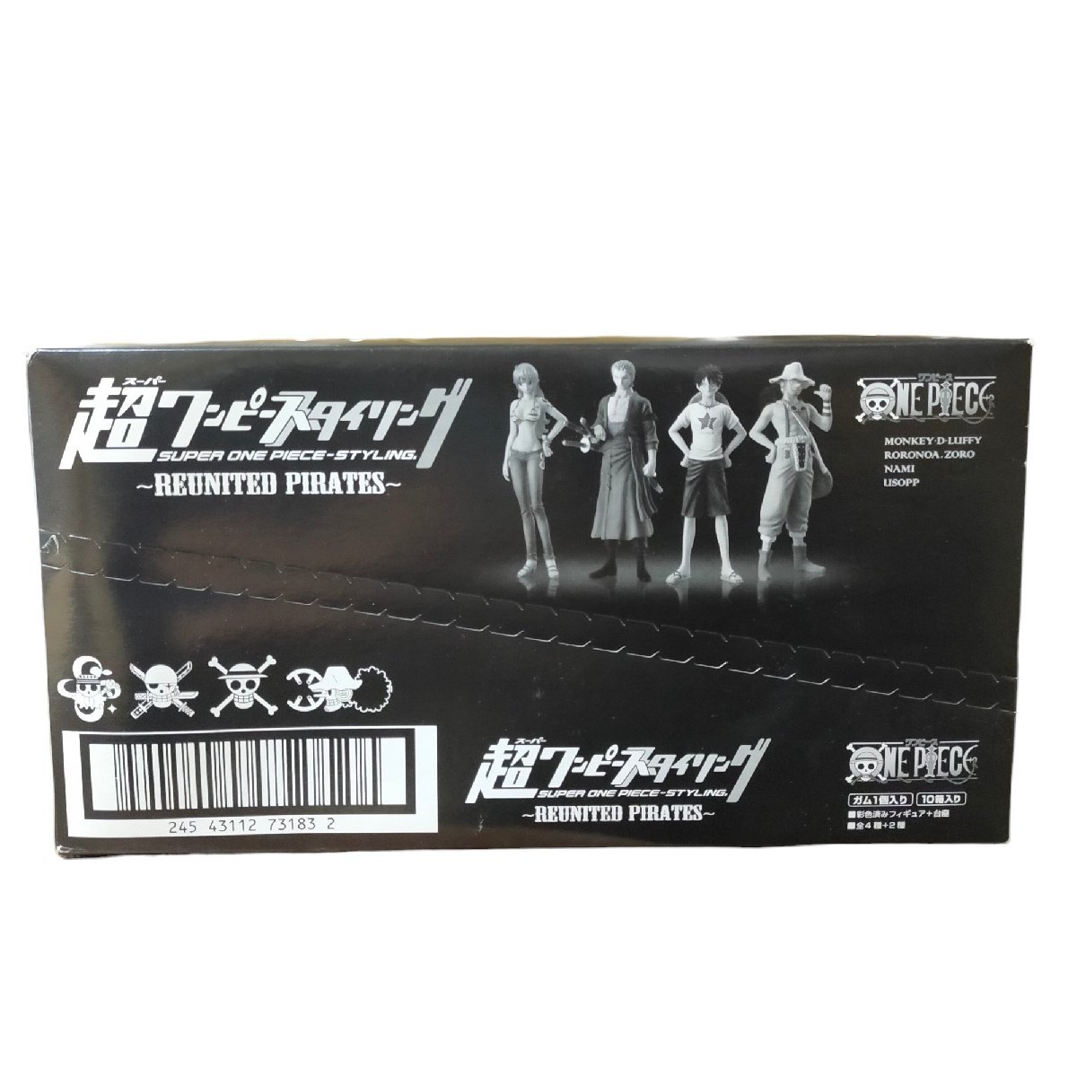 ◆未使用品◆超ワンピーススタイリング REUNITED PIRATES 10個入 Box ONE PIECE フィギュア suV358N_画像2