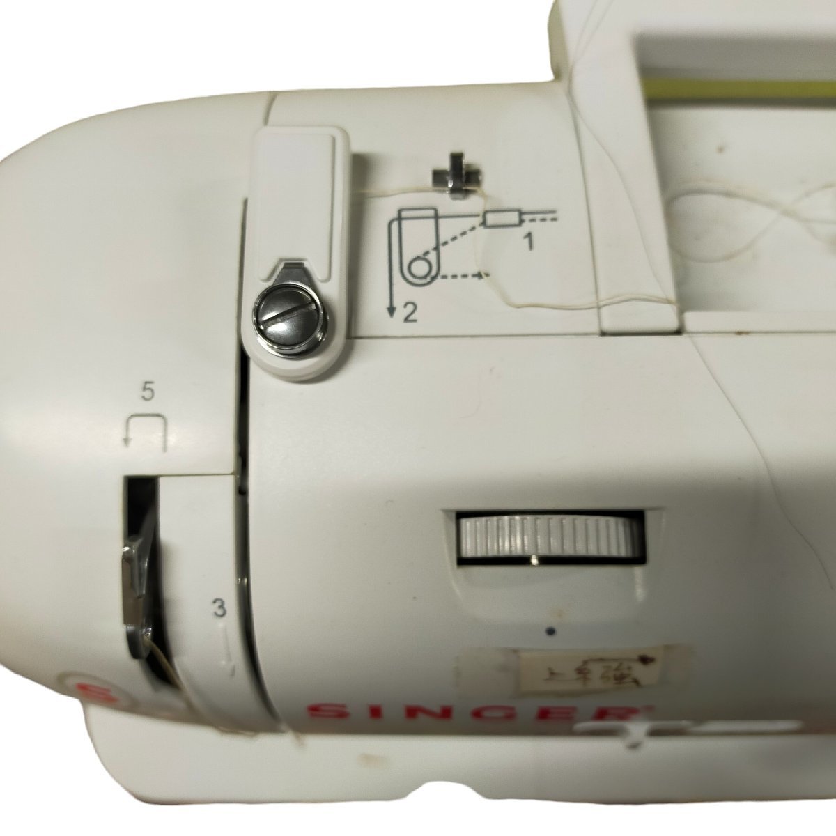 ◆中古品◆シンガーミシン SINGER SN777DX 説明書など ハンドメイド 手芸 通電のみ確認 V54077NL_画像6