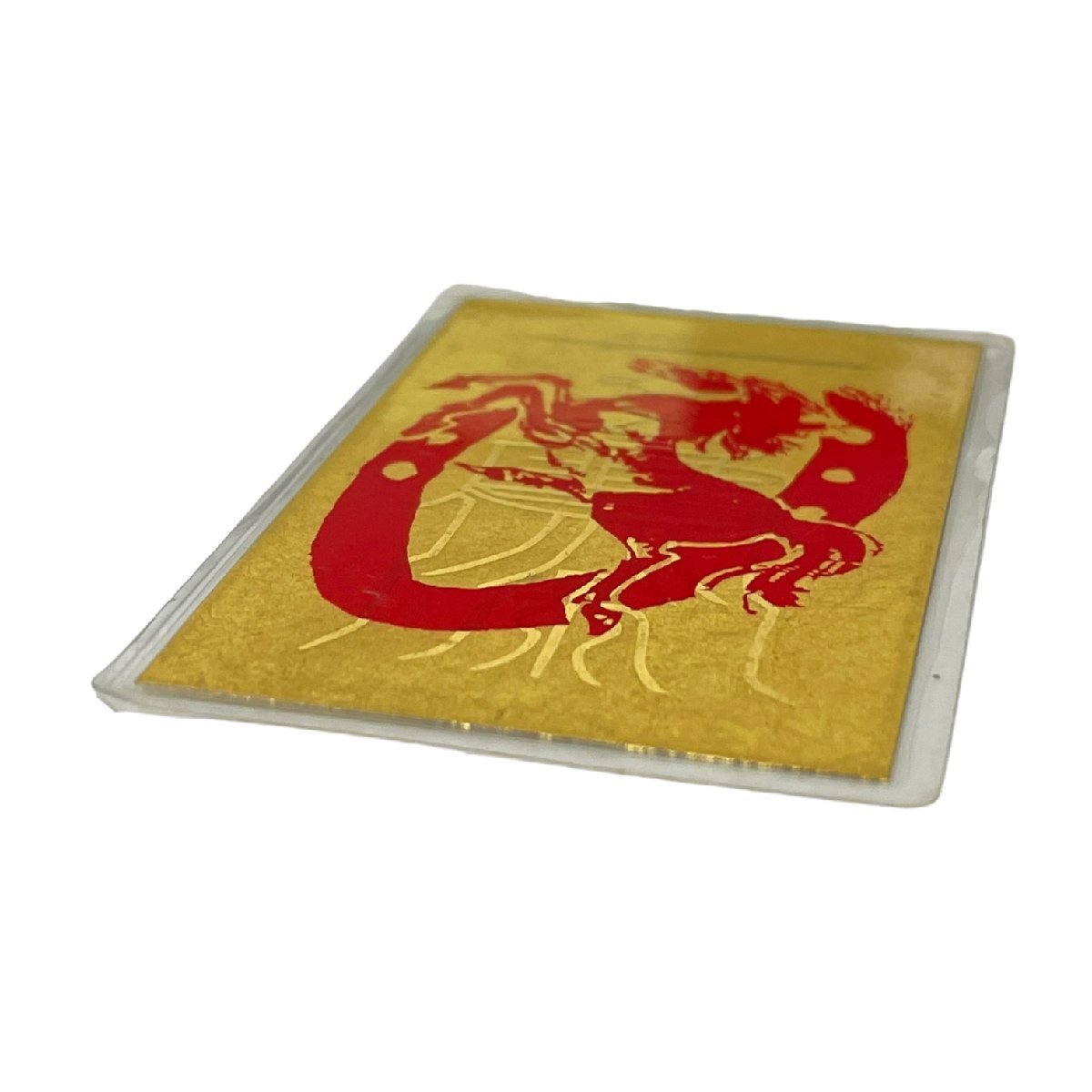 【中古品・保管品】 純金カード 約2.5g (重さにラミネート含む）金 GOLD L12-350RF_画像4