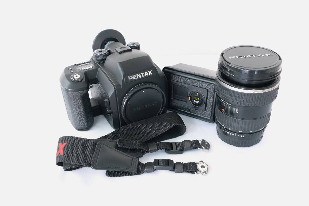 PENTAX】ペンタックス645NⅡボディ+SMC PENTAX Zoom1:4.5 45 PENTAX】ペンタックス645NⅡボディ+SMC PENTAX Zoom1:4.5 45