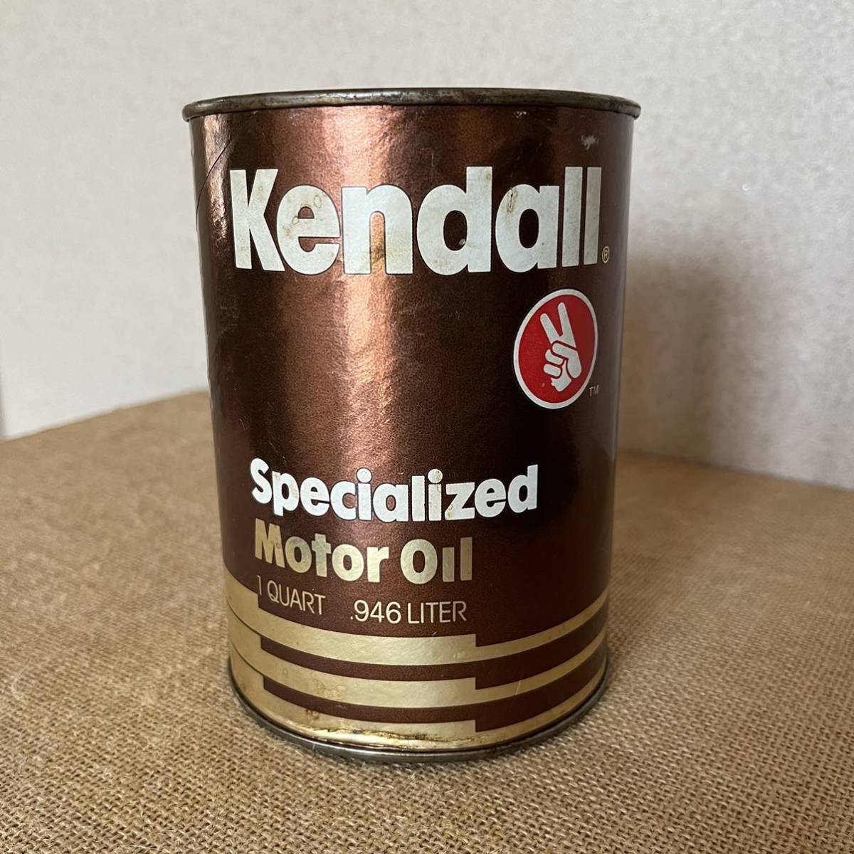 ケンドル スペシャライズドオイル缶 / KENDALL Specialized Motor Oil Vintage_画像1