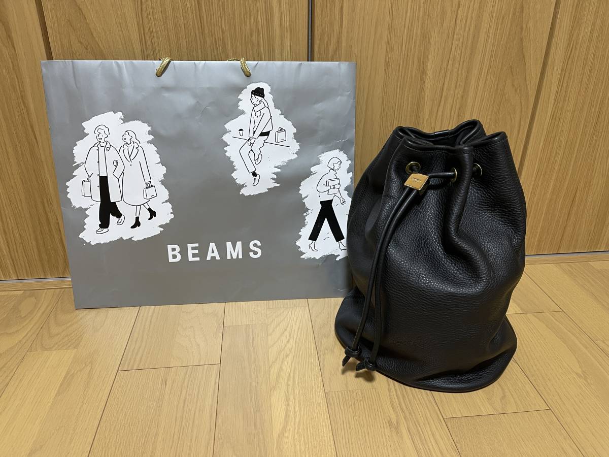 限定!BEAMS購入!定価8,1万円!S.MANO エスマーノ レザー ワンショルダー