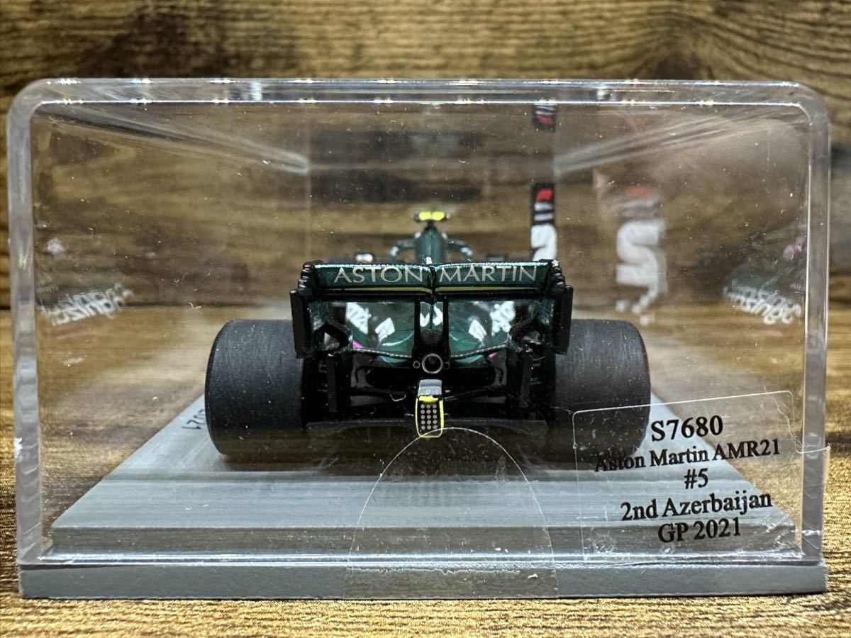 Spark 1/43 スパーク 1/43 Aston Martin AMR21 2nd Azerbaijan GP 2021 セバスチャン・ベッテル_画像3