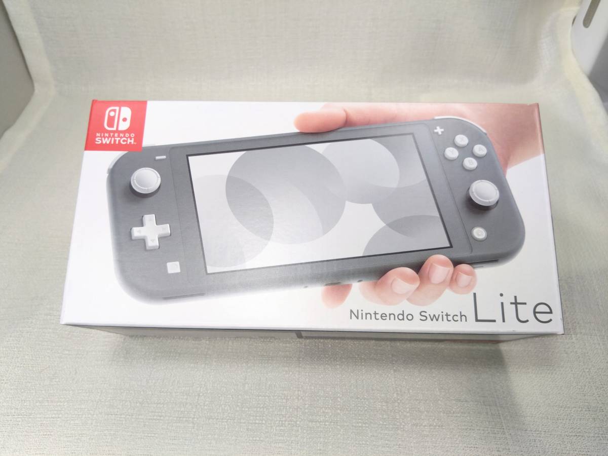 新品未開封ニンテンドースイッチライト本体グレー－日本代購代Bid第一