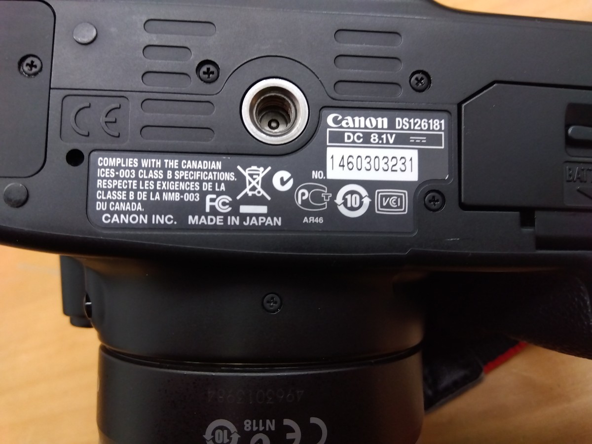 【b547】【美品】 Canon EOS kiss X2 デジタル一眼 レンズ IMAGE STABILIZER EFS55-250mm 1:4-5.6IS/EFS18-55mm 1:3.5-5.6IS_画像4