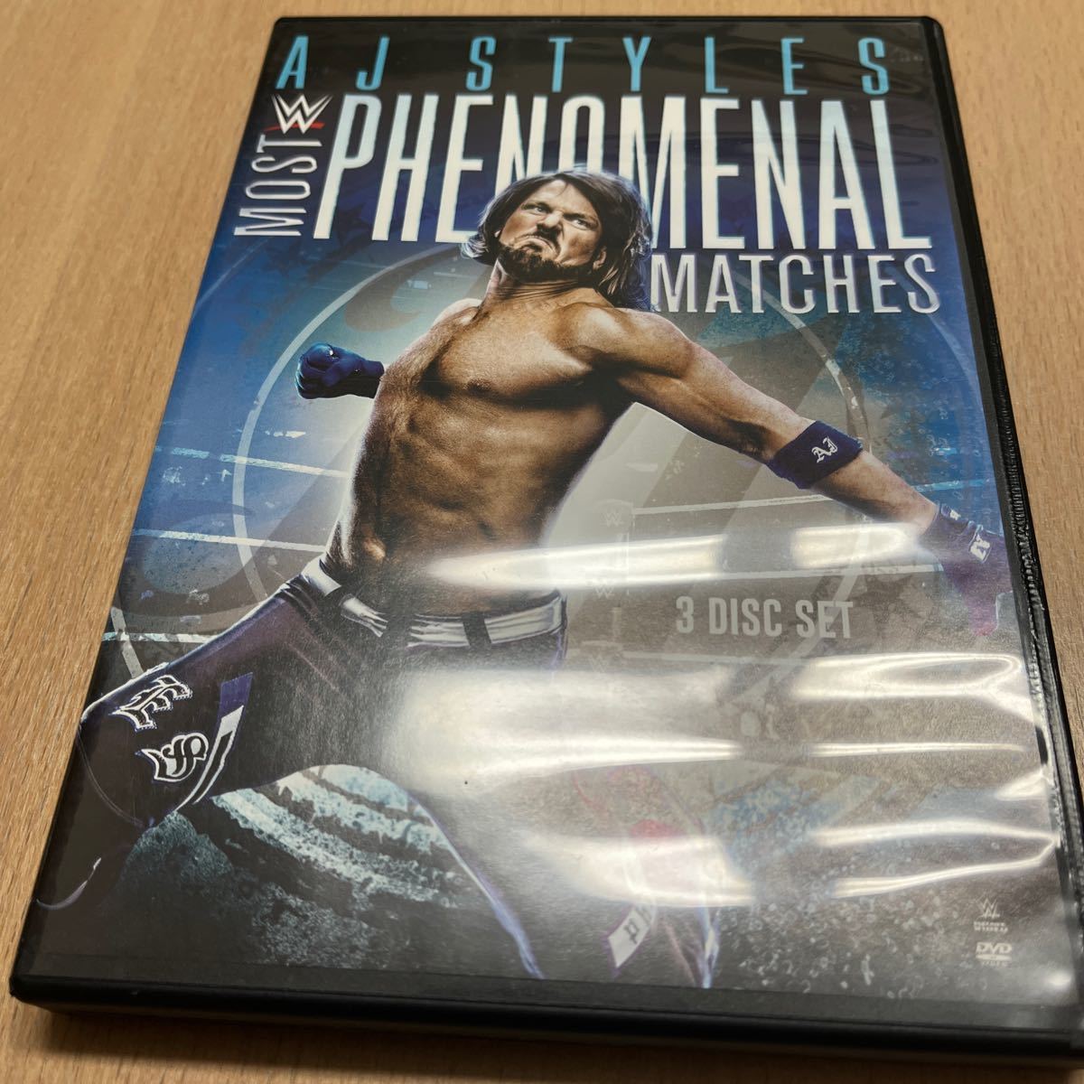 輸入ＤＶＤ　ＷＷＥ　AJ Styles/Most Phenomenal Matches ※Disc3欠品_画像1