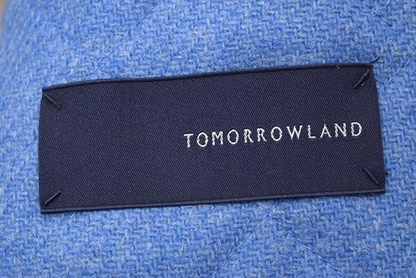 概ね美品　TOMORROWLAND ／ トゥモローランド　サックスブルー　キルティング　ジャケット　Mサイズ_TOMORROWLANDの製品です