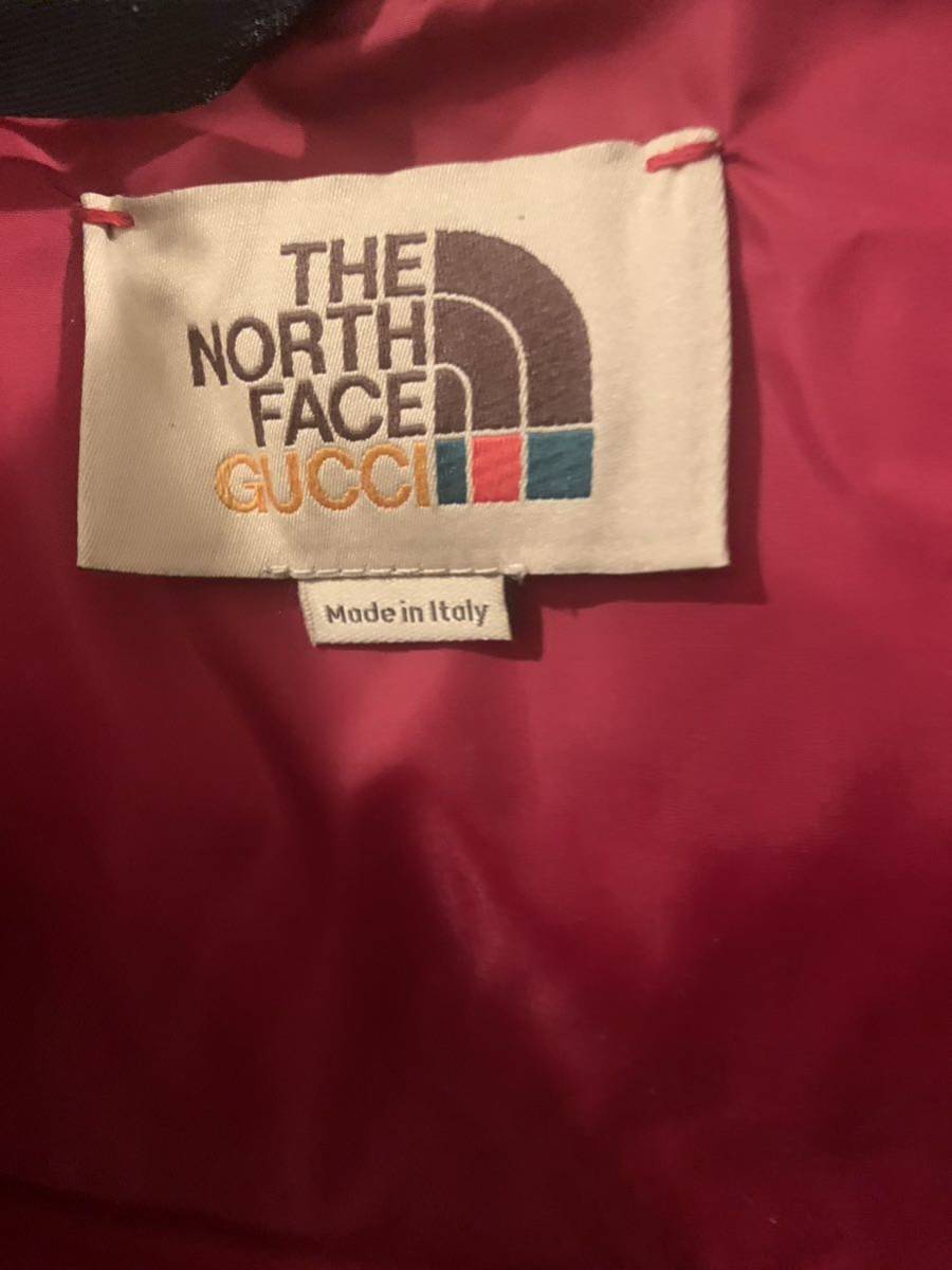 新品　GUCCI×THE NORTH FACE グッチ×ノースフェイス　21AW GGダウンベスト Ｌサイズ_画像4